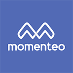 Momenteo logo purple